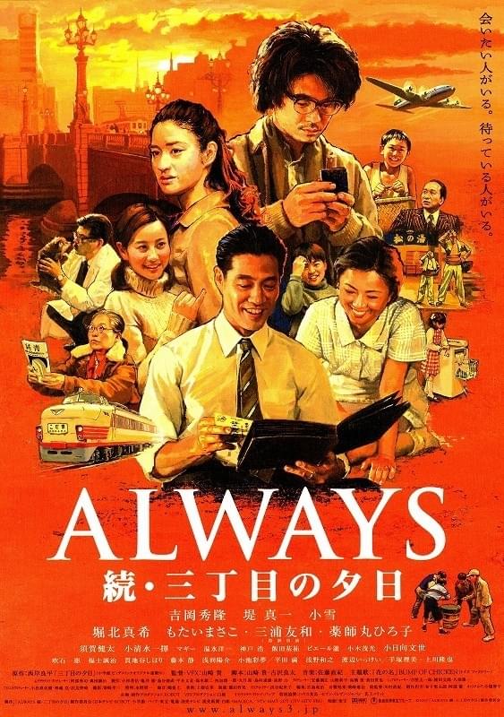 映画『ALWAYS 続・三丁目の夕日』ポスター
