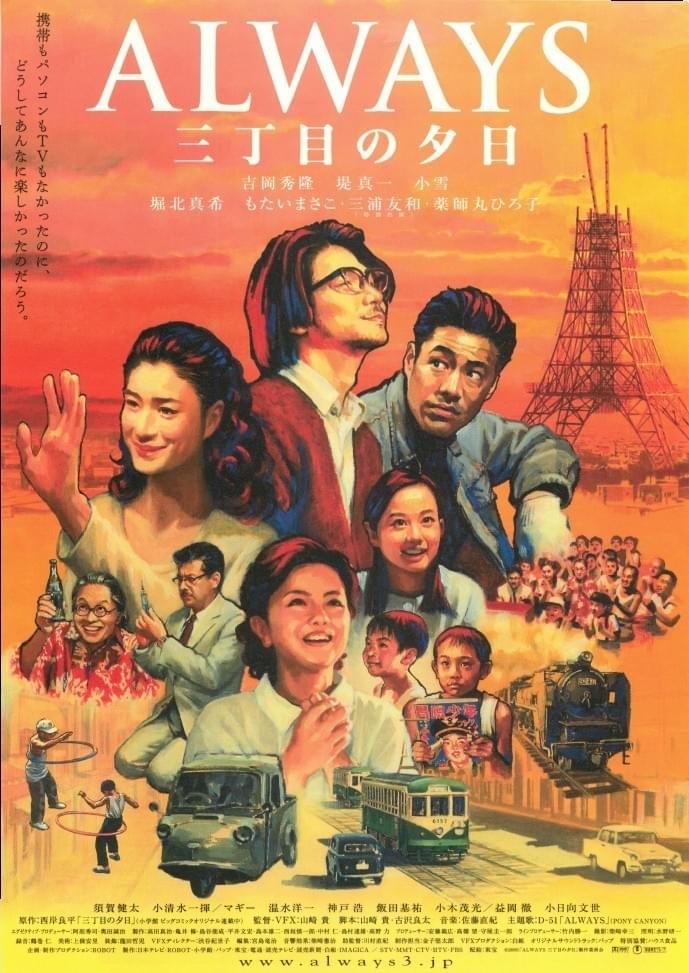 映画『ALWAYS 三丁目の夕日』ポスター